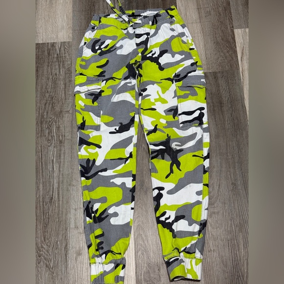 4 pants Gap Cat & Jack Chaps Almost Famous Boys Cargo Jogger Sweatpants Camoufla - Picture 5 of 8